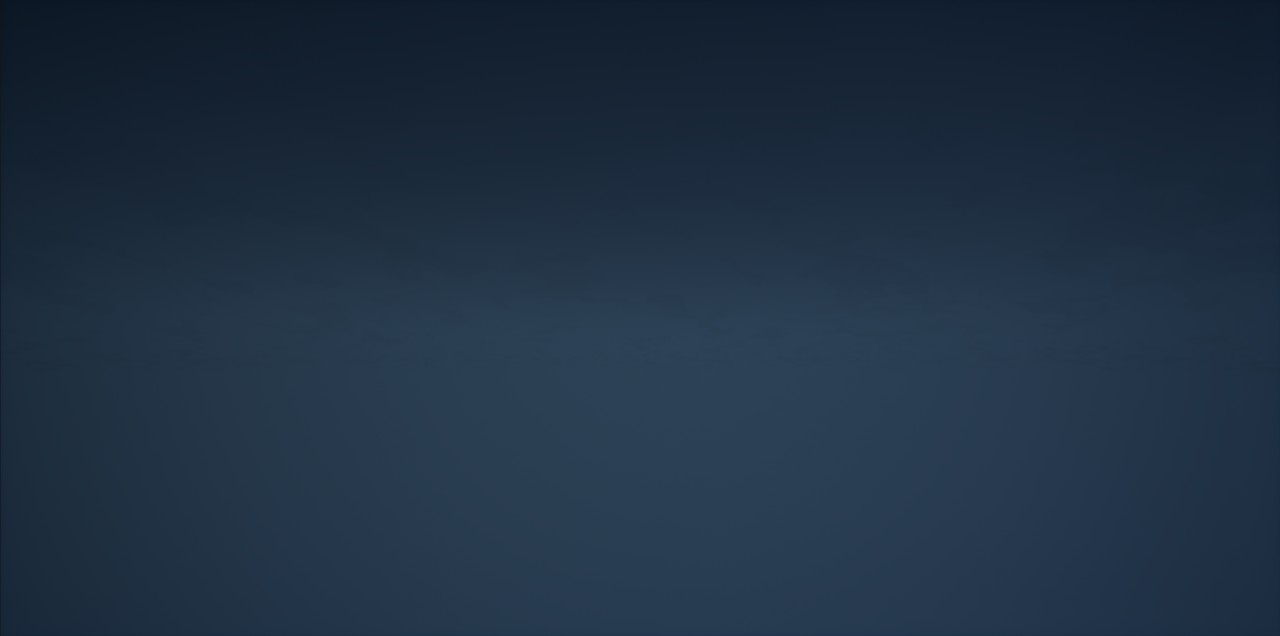 Dark blue sky in the weather-system test scene